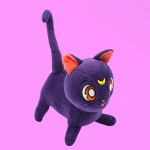 Sailor Moon Luna Black Cat Standing Stuffed Plush